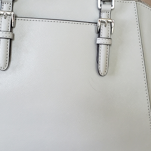 NWT Michael Kors Ciara Large Leather Satchel - Picture 7 of 11